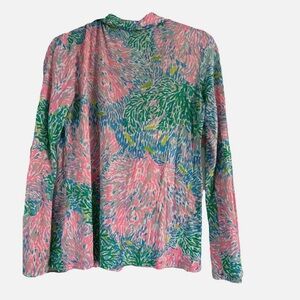 Lilly Pulitzer Long Sleeve Pajama Top in “Multi Stargazer”